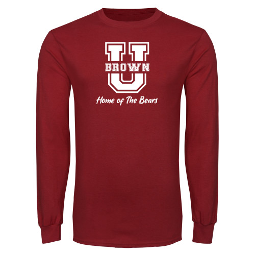  Cardinal Long Sleeve T Shirt - Home of the Bears