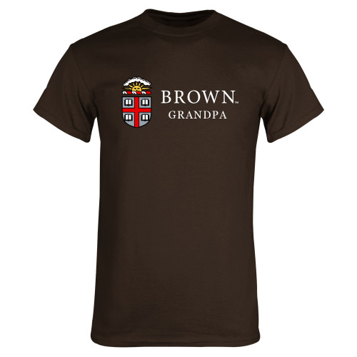  Brown T Shirt - Brown Grandpa