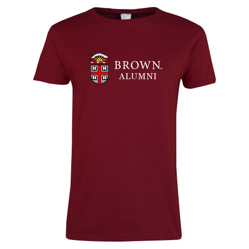  Next Level Womens Cardinal Short Sleeve Tee - Alumni Institutional