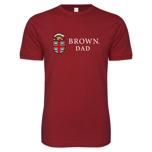  Next Level Cardinal SoftStyle T Shirt - Brown Dad