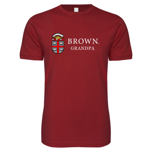  Next Level Cardinal SoftStyle T Shirt - Brown Grandpa