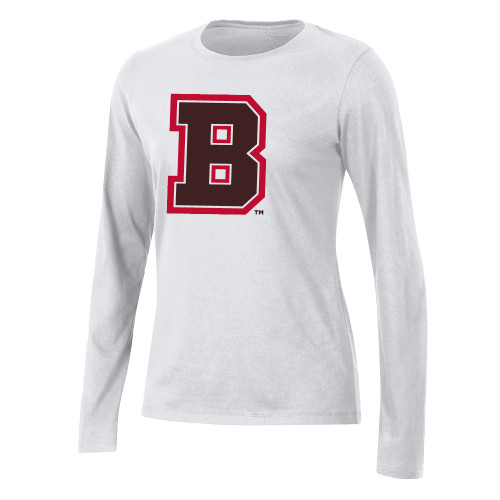  Gear Womens White Long Sleeve Tee - B