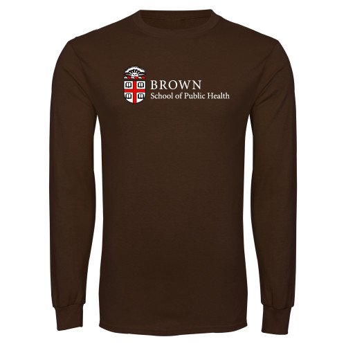  Brown Long Sleeve T Shirt - Brown - School of Public Health