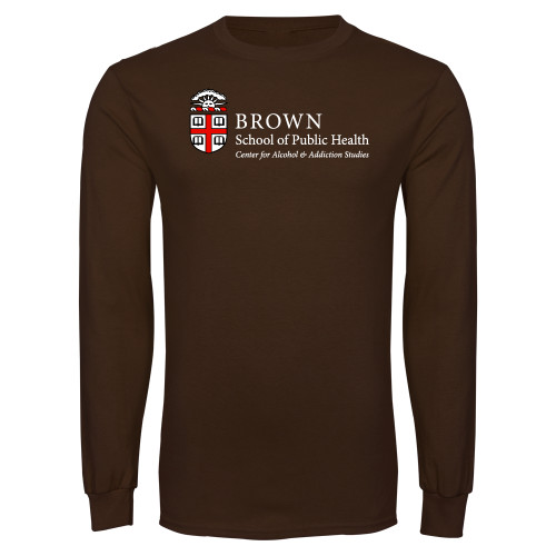  Brown Long Sleeve T Shirt - Brown - CAAS
