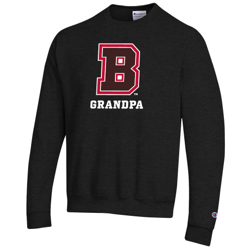  Champion Black Fleece Crew - Grandpa