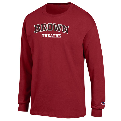  Champion Cardinal Long Sleeve T Shirt - Brown University Theatre