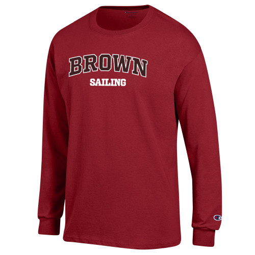  Champion Cardinal Long Sleeve T Shirt - Arched Brown Sailing