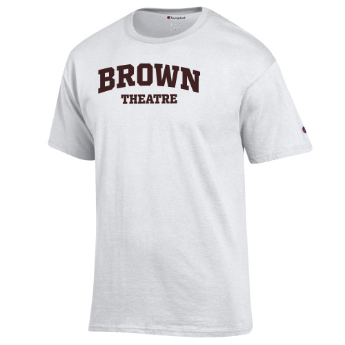  Champion White T Shirt - Brown University Theatre