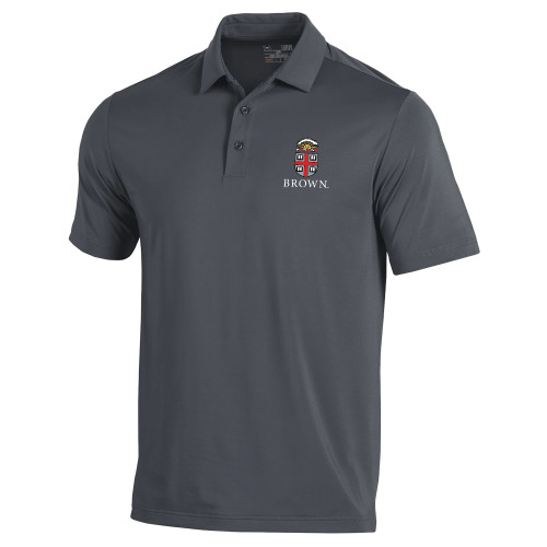  Under Armour Graphite Performance Polo - Primary University Crest