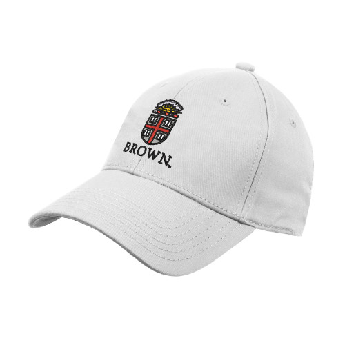  White Structured Adjustable Pro Style Hat - Primary University Crest