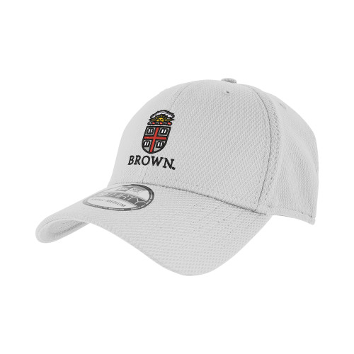  New Era White Diamond Era 39Thirty Stretch Fit Hat - Primary University Crest