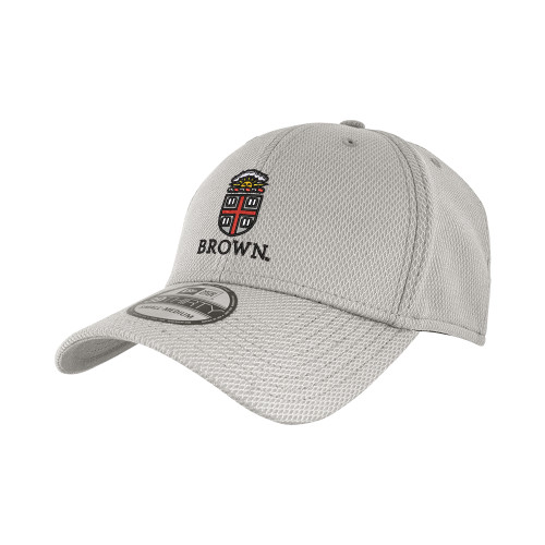  New Era Light Grey Diamond Era 39Thirty Stretch Fit Hat - Primary University Crest