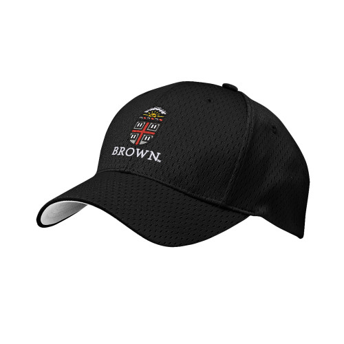  Black Pro Mesh Structured Hat - Primary University Crest
