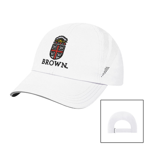 White Performance Cap - Primary University Crest