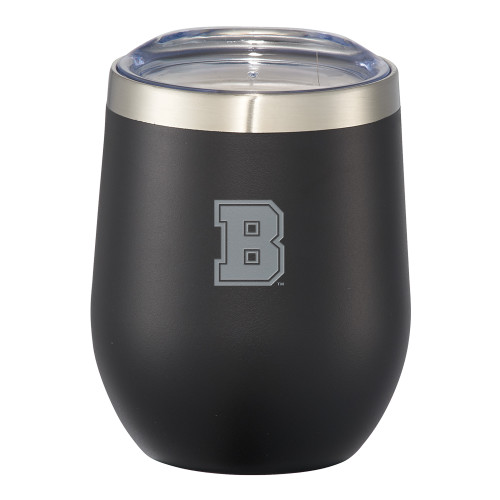  Corzo Vacuum Insulated Black Cup 12oz - B Engraved