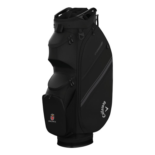  Callaway Chase 14 Black Cart Golf Bag - Primary University Crest