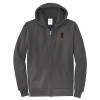Thumbnail image for  Extended Charcoal Fleece Full Zip Hoodie