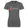 Thumbnail image for  Next Level Womens Charcoal Boyfriend Tee