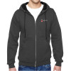 Thumbnail image for  Charcoal Fleece Full Zip Hoodie