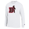 Thumbnail image for  Champion White Long Sleeve T Shirt