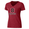 Thumbnail image for  Gear Womens Cardinal Triblend VNeck Tee