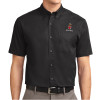 Thumbnail image for  Black Twill Button Down Short Sleeve