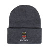 Thumbnail image for  Grey Knit Beanie w/Cuff