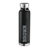Thumbnail image for  Thor Copper Vacuum Insulated Black Bottle 22oz