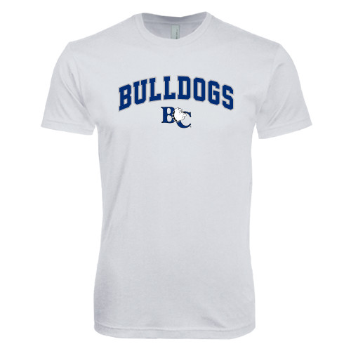  Next Level White SoftStyle T Shirt - Arched Bulldogs