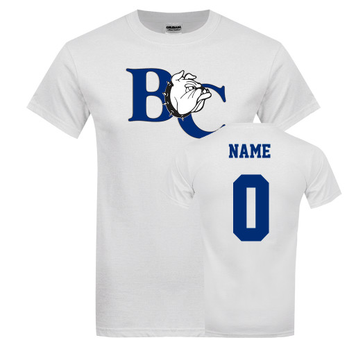 White T Shirt - Custom Tee w/ Name & Number