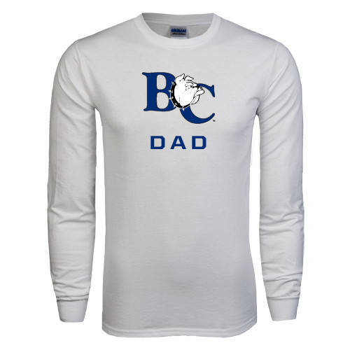  White Long Sleeve T Shirt - Dad