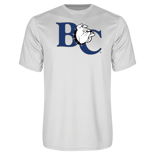  White Performance Tee - Official Logo