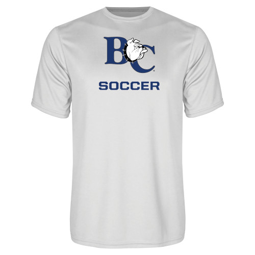  White Performance Tee - Soccer