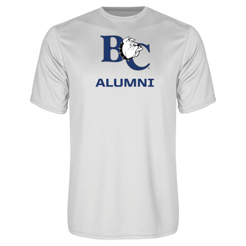  White Performance Tee - Alumni