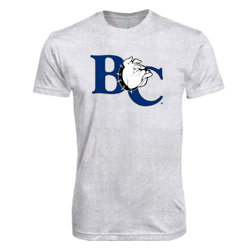  Next Level Heather White Triblend Tee - Official Logo