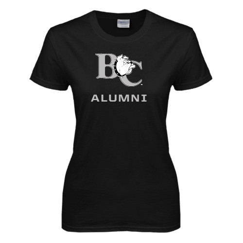  Womens Black Short Sleeve Tee - Alumni