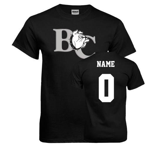  Black T Shirt - Custom Tee w/ Name & Number