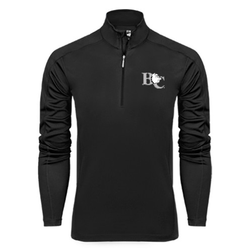  Syntrel Black Interlock 1/4 Zip - Official Logo