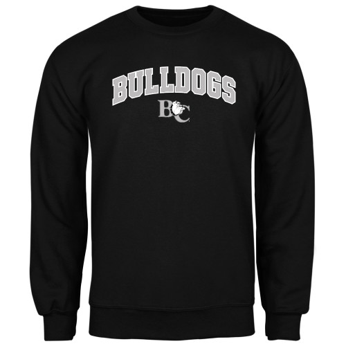  Black Fleece Crew - Arched Bulldogs