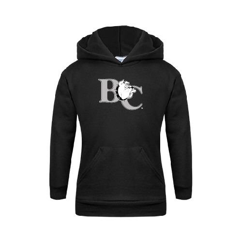  Youth Black Fleece Hoodie - Official Logo