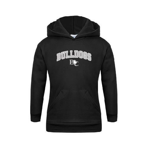  Youth Black Fleece Hoodie - Arched Bulldogs