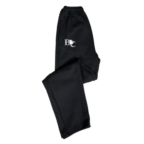  Black Fleece Open Bottom Pant - Official Logo