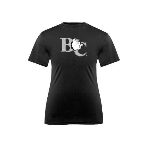  Youth Performance Black Tee - Official Logo