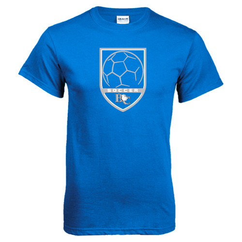  Royal T Shirt - Soccer Design