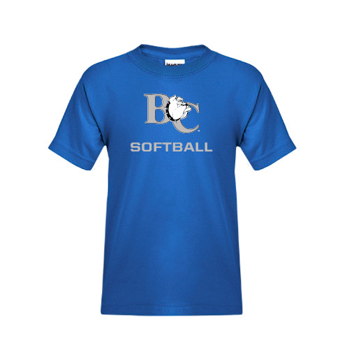  Youth Royal T Shirt - Softball