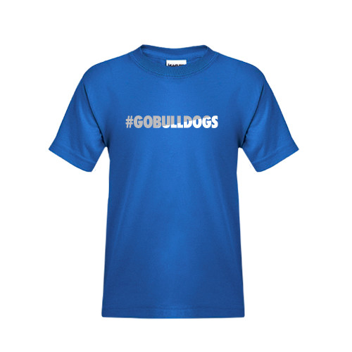  Youth Royal T Shirt - Go Bulldogs