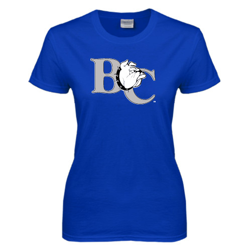  Womens Royal Short Sleeve Tee - Official Logo