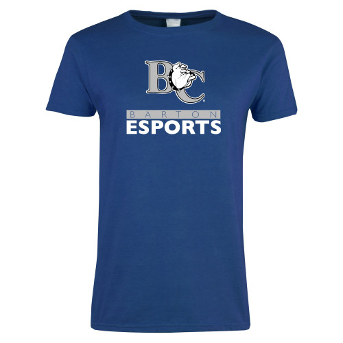  Womens Royal Short Sleeve Tee - Esports