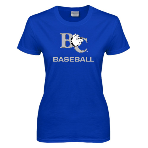  Womens Royal Short Sleeve Tee - Baseball