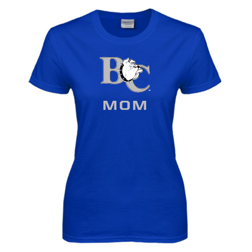  Womens Royal Short Sleeve Tee - Mom